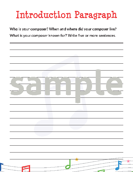 Research a Musical Composer - Image 5