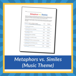 Metaphors vs. Similes (Music Theme)