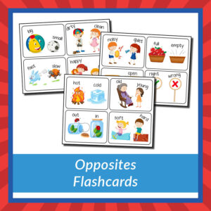 Opposites Flashcards