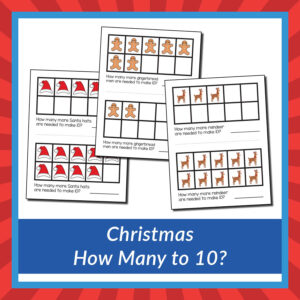 Christmas How Many to 10?