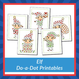 Elf Do-a-Dot Printables - Gift of Curiosity