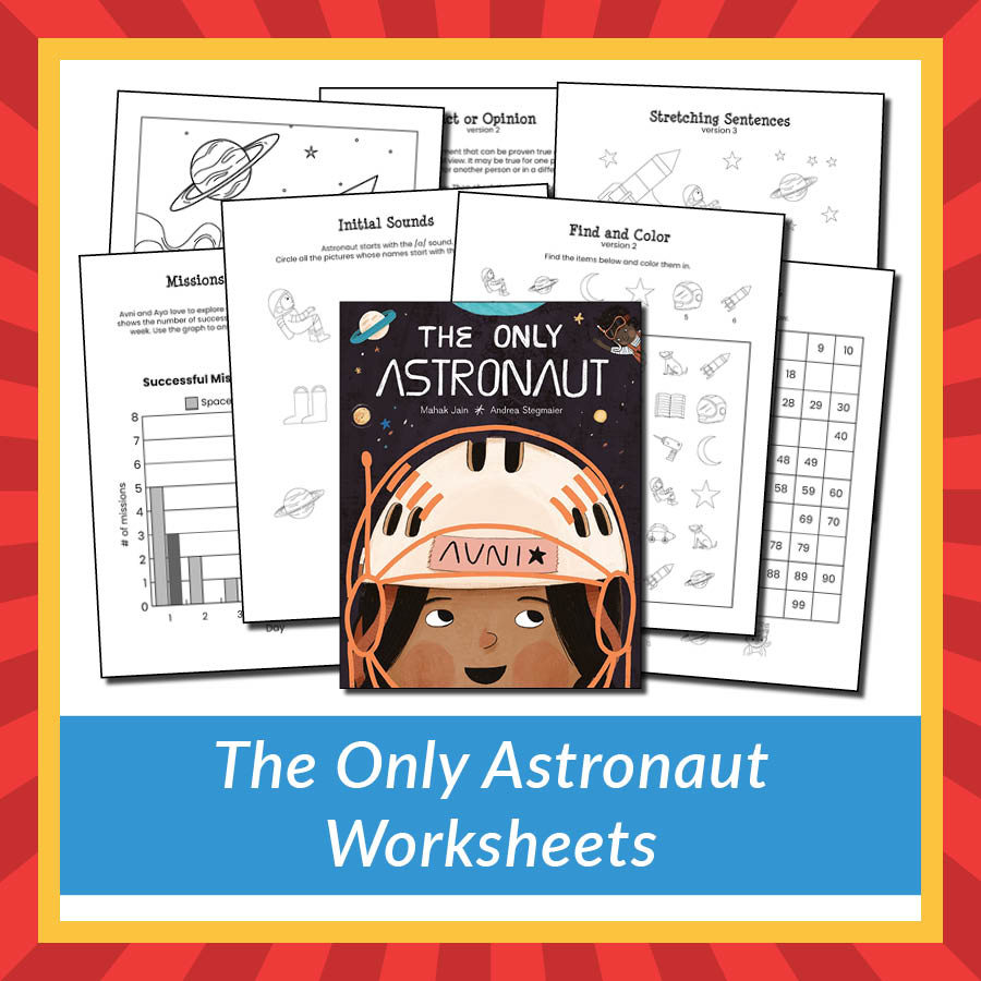 The Only Astronaut Worksheets